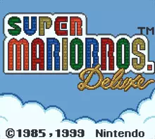 Image n° 7 - screenshots  : Super Mario Bros. Deluxe (V1.0) (Mono)